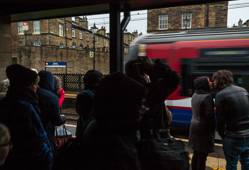 The Kiss
Fond Farewells at Saltaire
