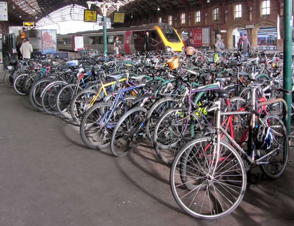 Mind my Bike
Commuters transport parked at Bristol Temple Meads
