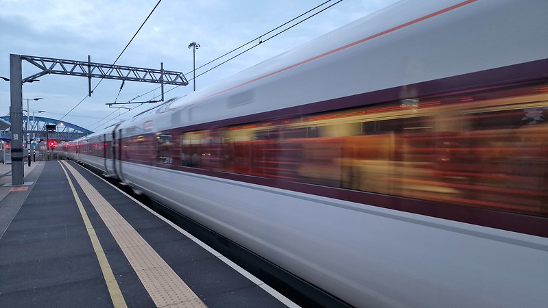 Speed to the South at Peterborough 08 September 2024
Taken while a service to London departs at a slow shutter speed to enhance the speed effect
Keywords: Speed;Peterborough;ECML;Satsuma